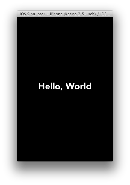 Hello World 2d