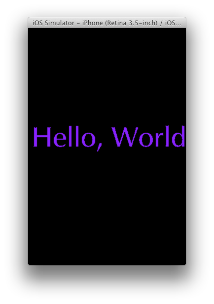 Hello World 3D