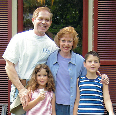 Charlotte & Zachary with Grammy Sues & Grandpa Rod