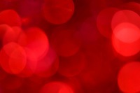 Blurred red lights