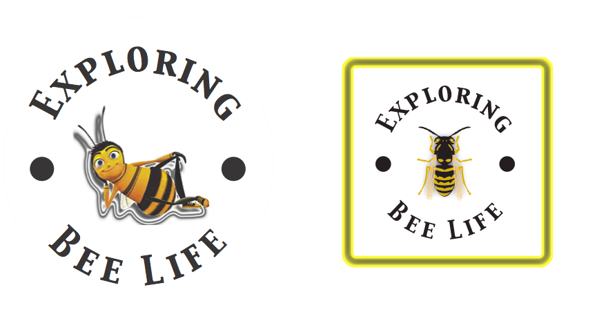 A Photosop project called beelife logo