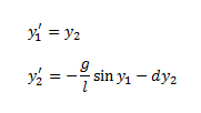 Damped Pendulum