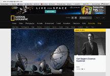 National Geographic web site