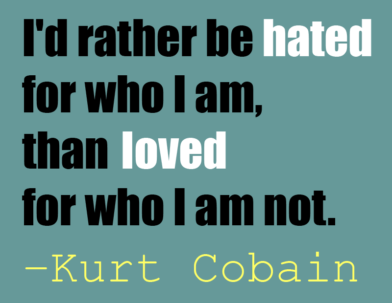 Kurt Cobain quote