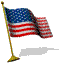 American flag animated