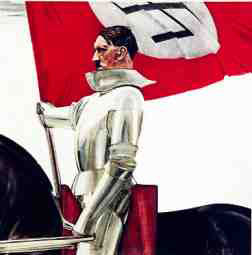 Hitler as Knight