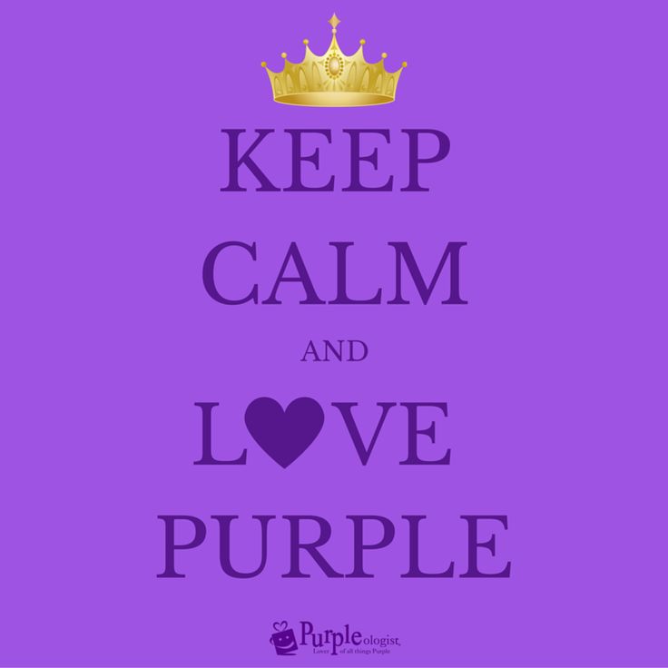 All things Purple