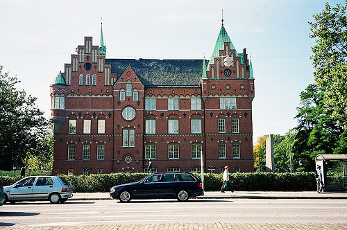 Outside view of the RCPL library