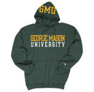 Hooded sweatshirt with two location screen printed School Logo, 50% Cotton / 50% Polyester