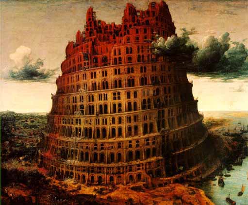 Pieter Bruegel's Little Tower of Babel