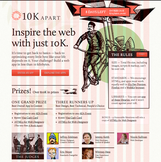10K Apart Website Image