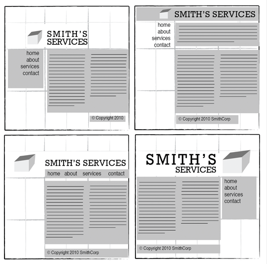 Web Formats Using Grids