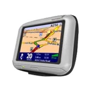 Clipart of a car's GPS