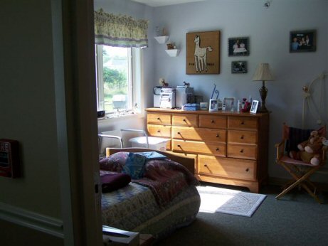 Here is the bedroom in the accessible group home designed by the students in EDSE 610