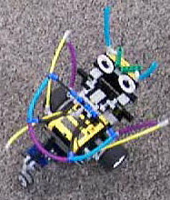 Robot built with legos