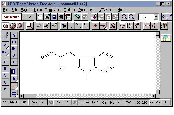 chemistry structural formula maker