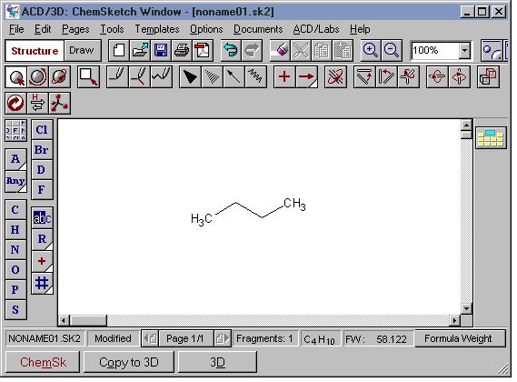 why does chemdraw number structures when you draw by naming