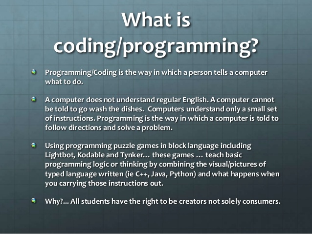 what is coding