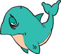 A sad Whale