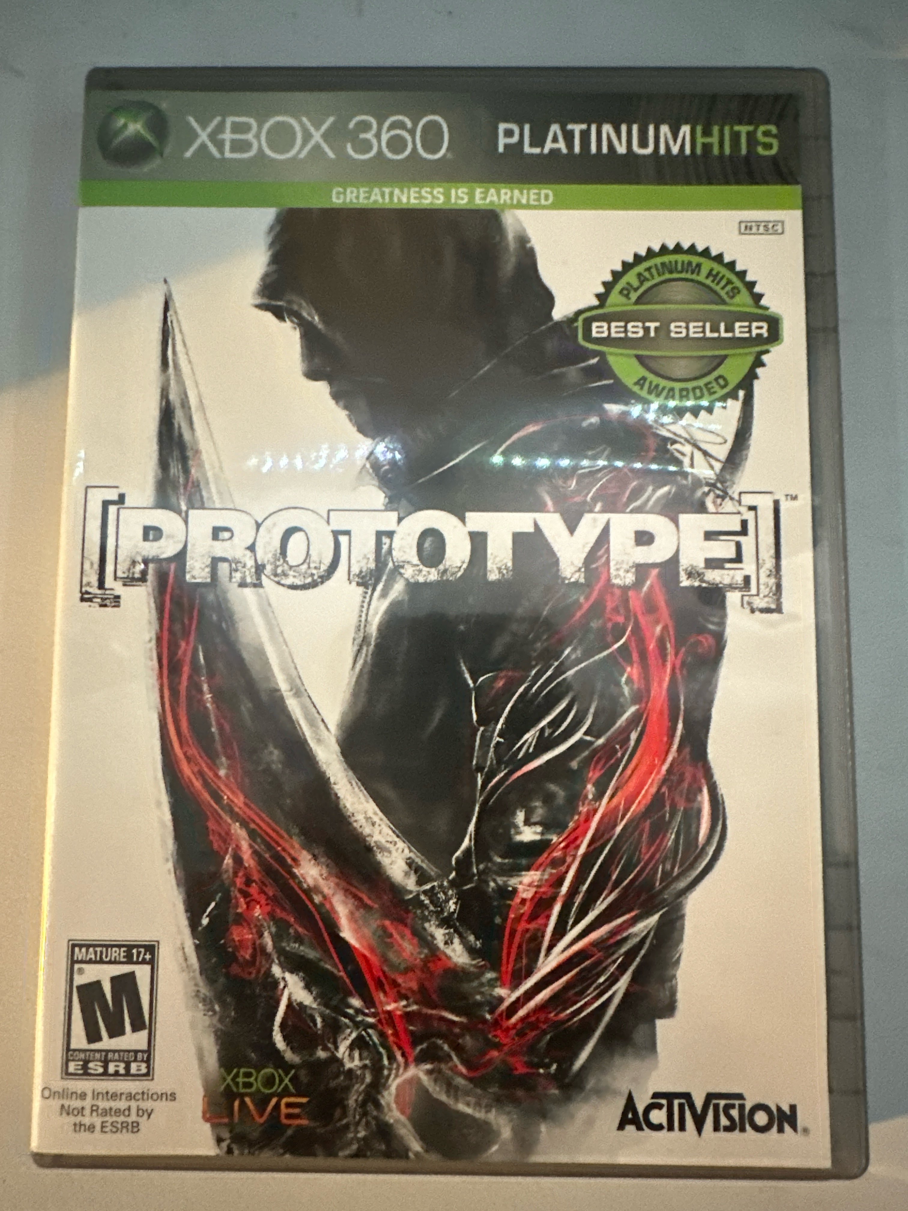 Picture of my own copy of Prototype Xbox 360. Taken by Abyan Ahmed, 4 Apr. 2025. iPhone 14 Pro. © Abyan Ahmed, 2025. CC BY-NC 4.0.