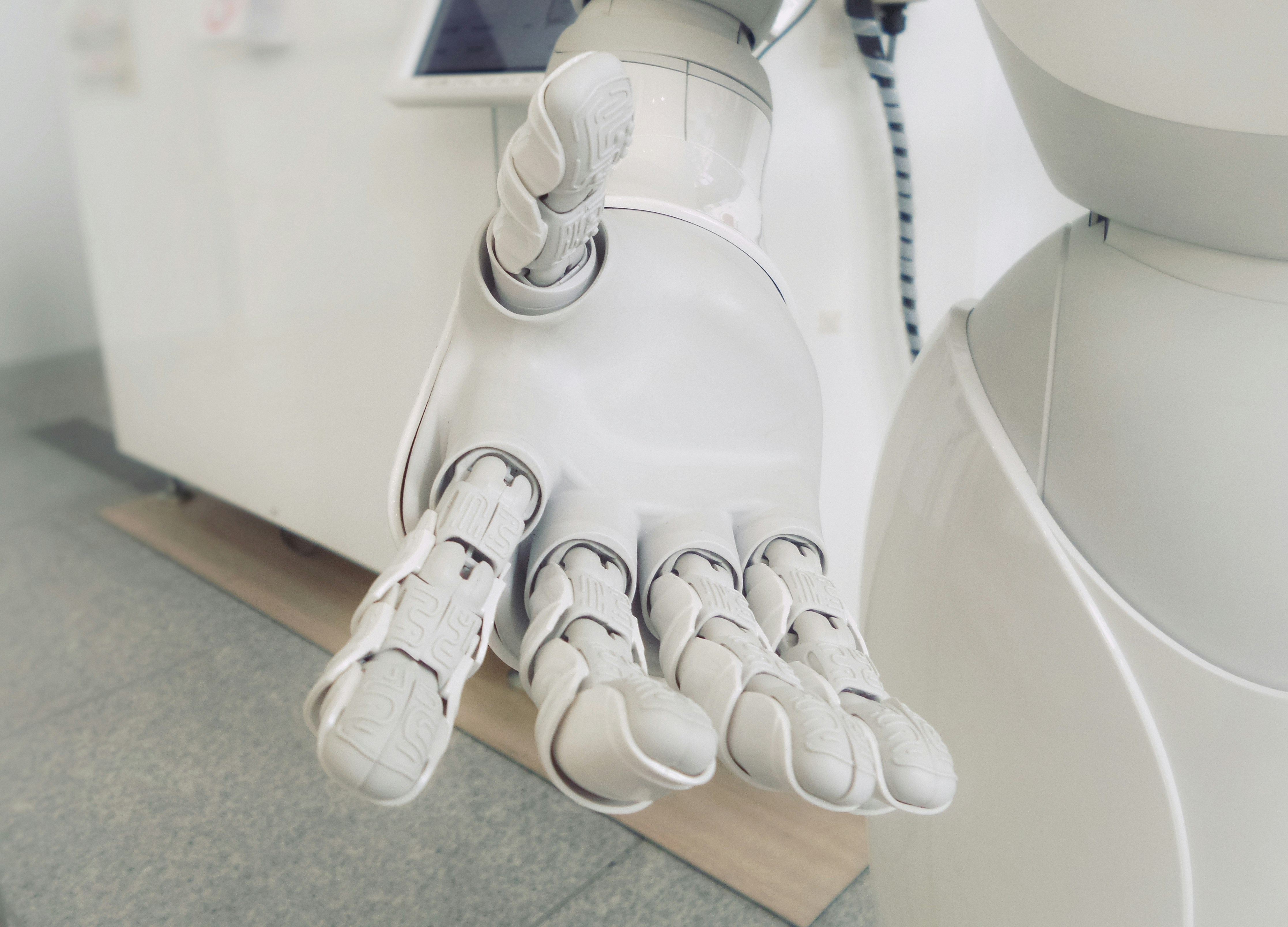 Image showing Ai with a helping hand