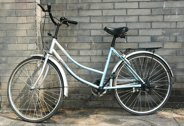 white bike