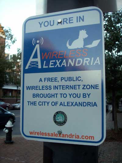 you are in alexandria sign