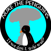 Nuke The Penguins Logo