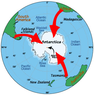 Antarctica Airstrike map