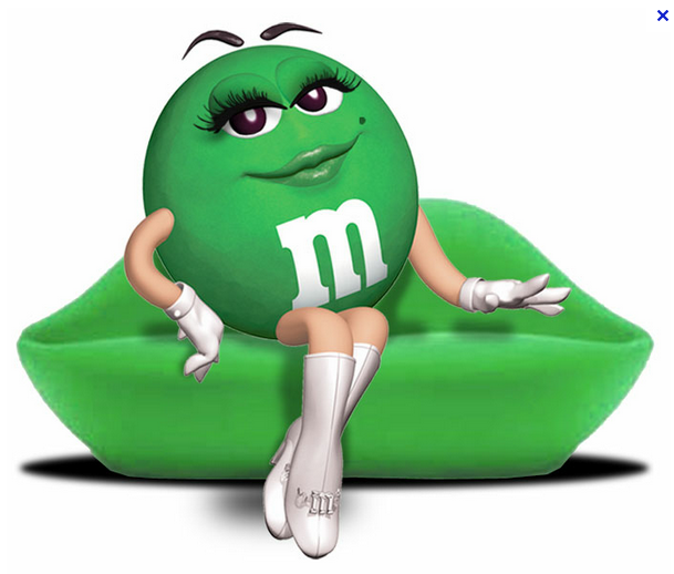 Green M&M