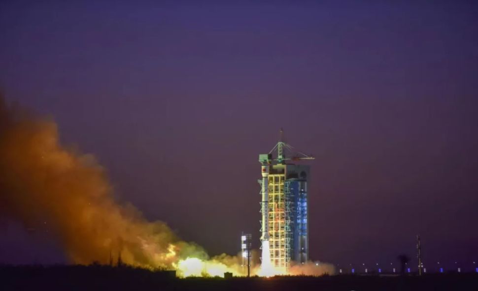 Launch of Chinese Satellite.