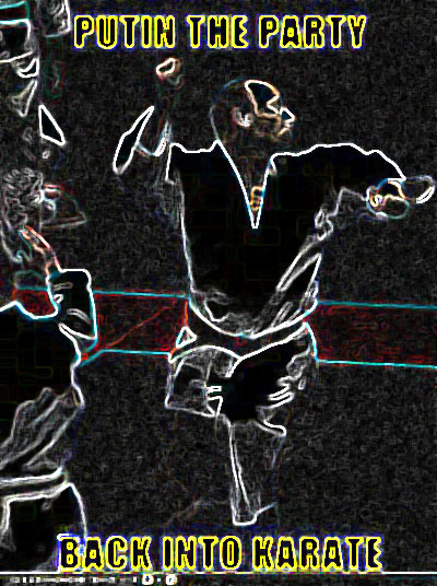 Putin Image with Artistic Filters