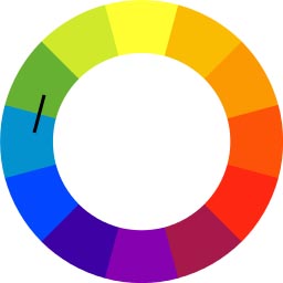 Color Wheel with Analogous Colors Color Wheel with Analogous Colors