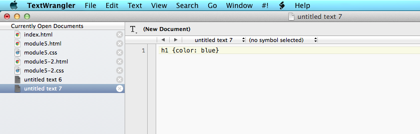 CSS Example Screenshot