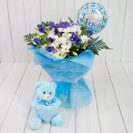 New Baby Boy Flowers-Baby Boy Flowers. (n.d.). [Photograph]. IBZSTORE. https://www.ibzstore.com/?category_id=3924780