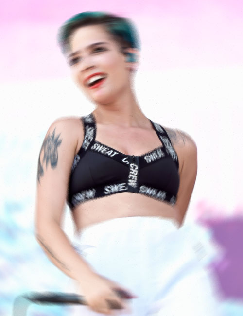 Halsey blur