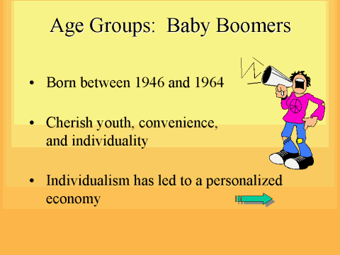 Age Groups: Baby Boomers