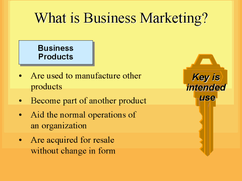 What is Business Marketing?