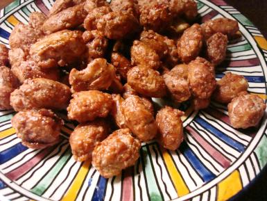 caramel salted peanuts