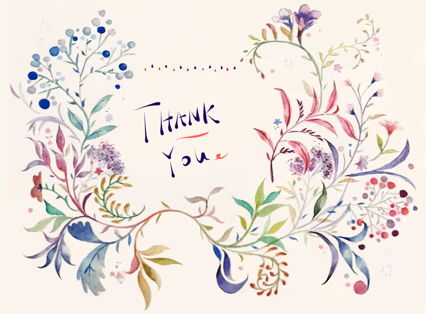 thank you, flowers