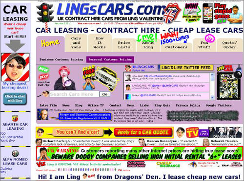 Bad Web Design