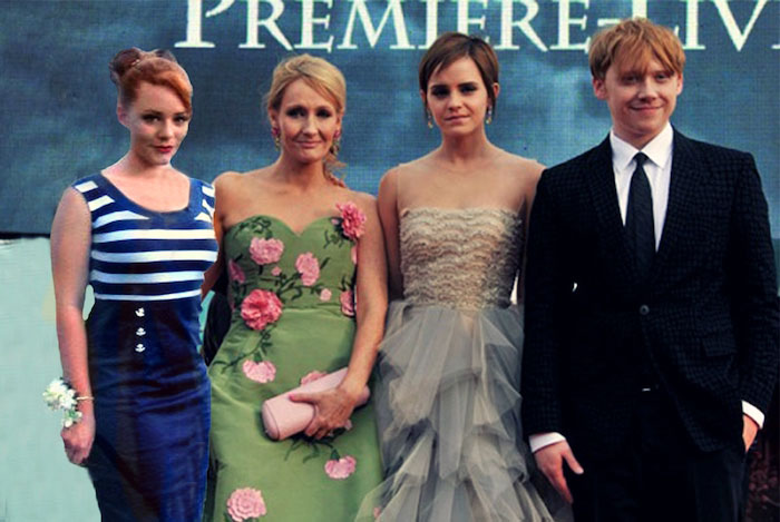 Madeline at Harry Potter premiere