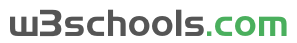 W3 Schools Logo, w3schools.com