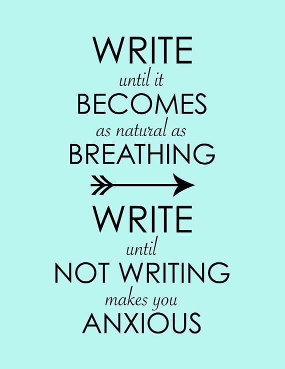Image of Inspirational Writing Quote, www.pinterest.com