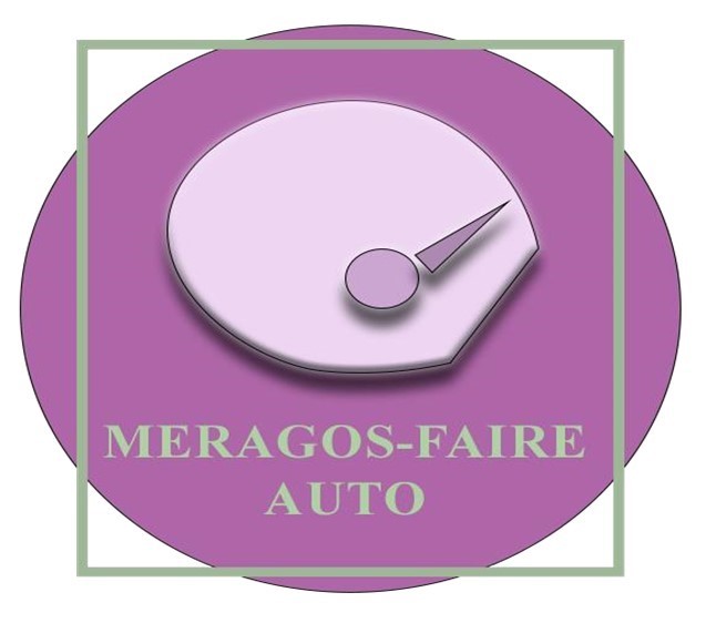 The Meragos-Faire Auto Logo