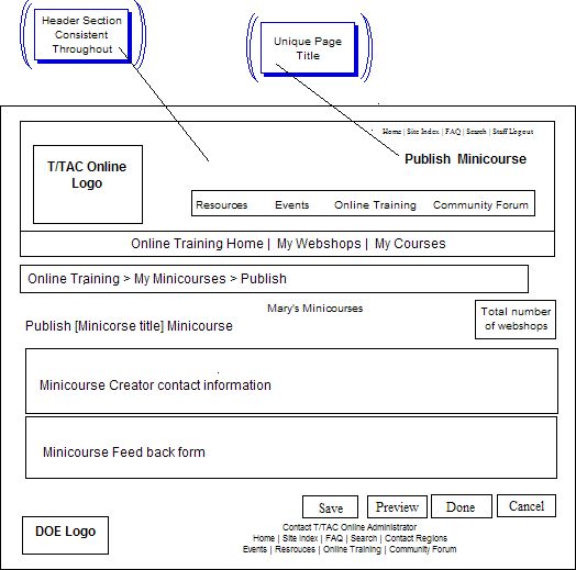 Header Section Consistent Throughout