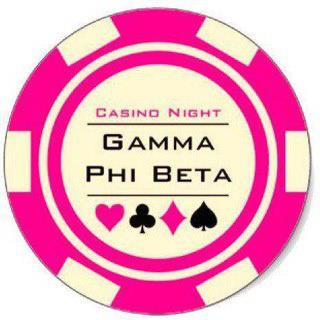 Gamma Phi Casino Night Logo