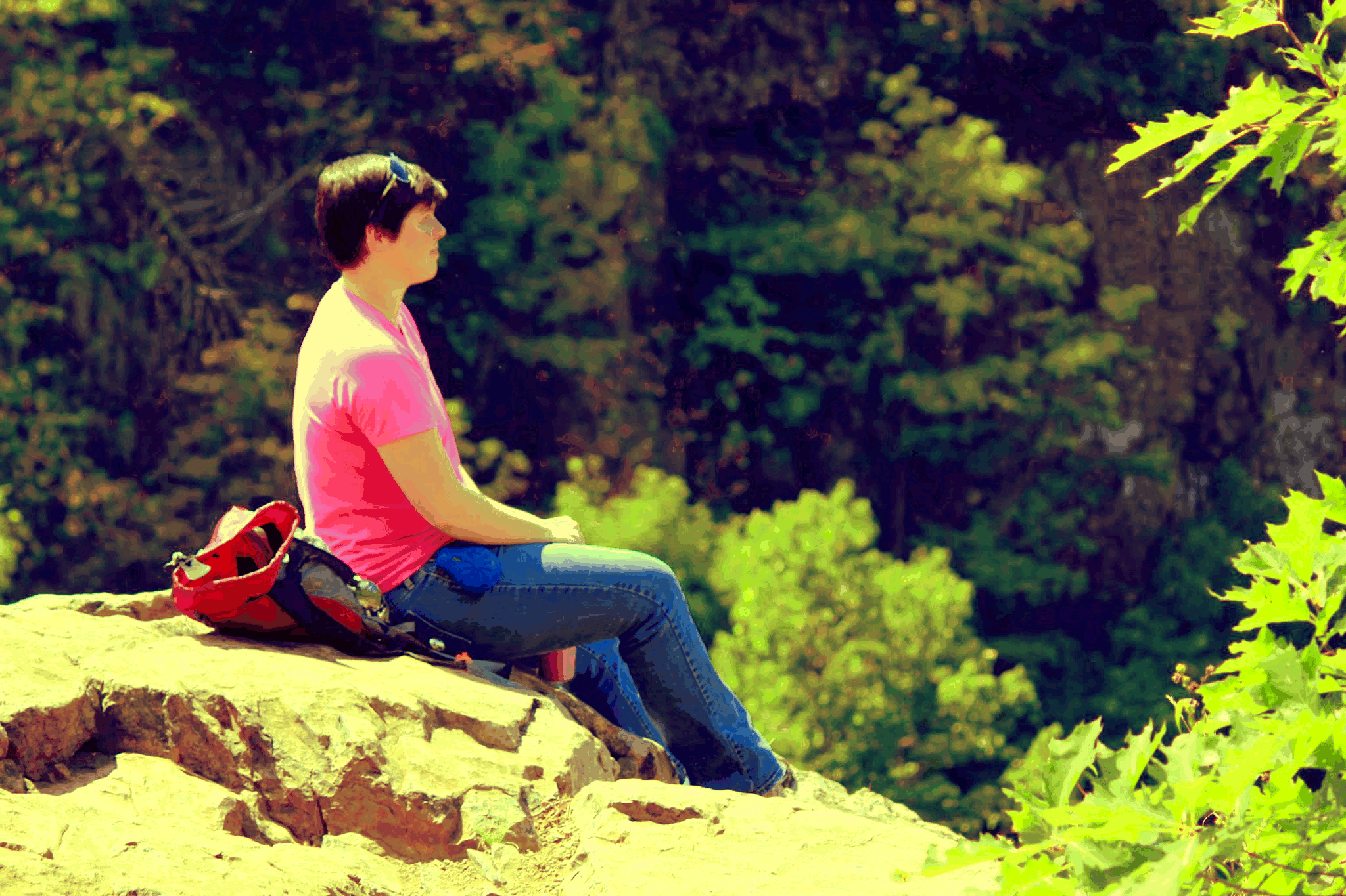 Nicole Roth--On a Ledge, Matthew's Arm