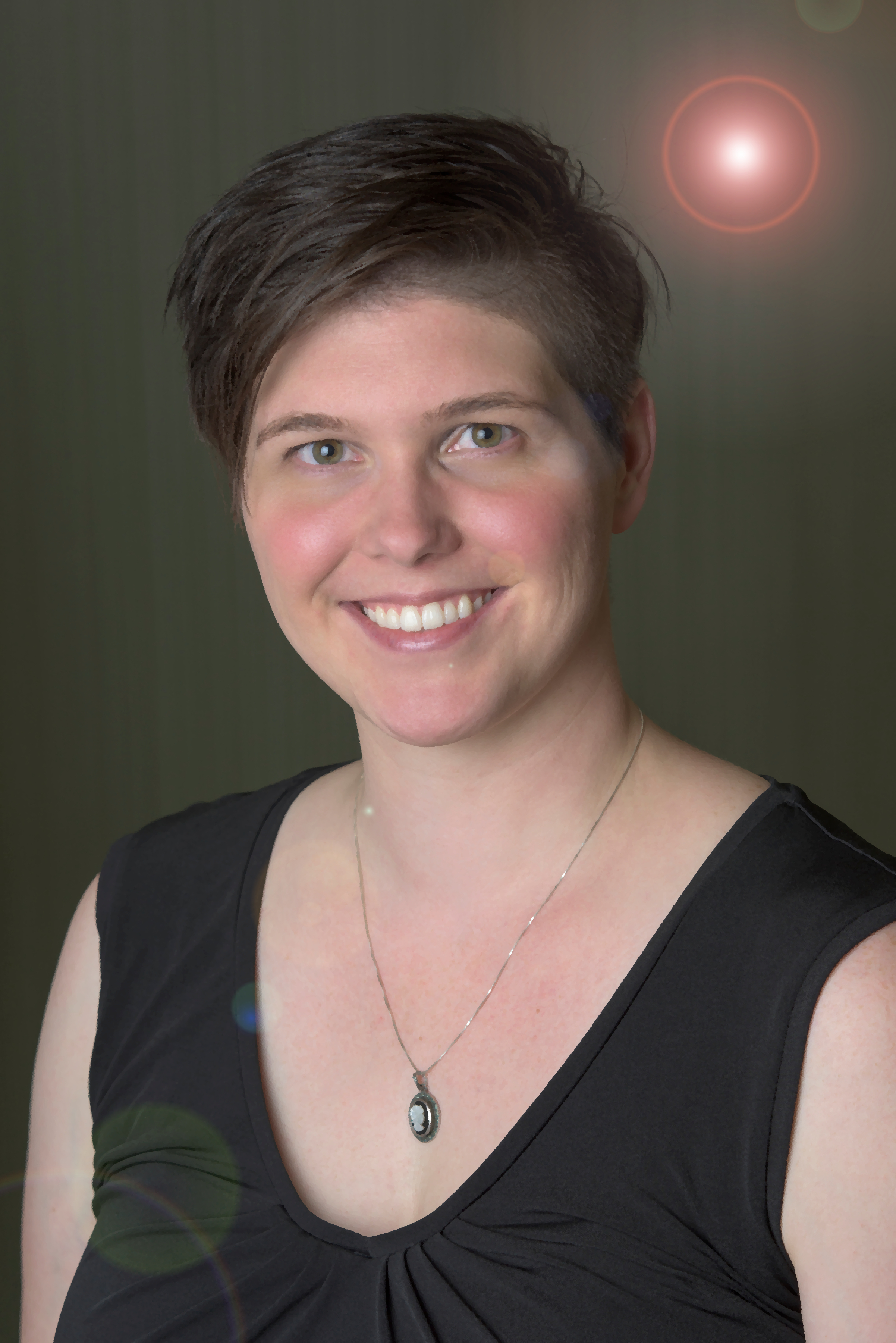 Nicole Roth--with Light Flare (Star Trek Style)