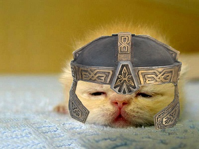 he is tired